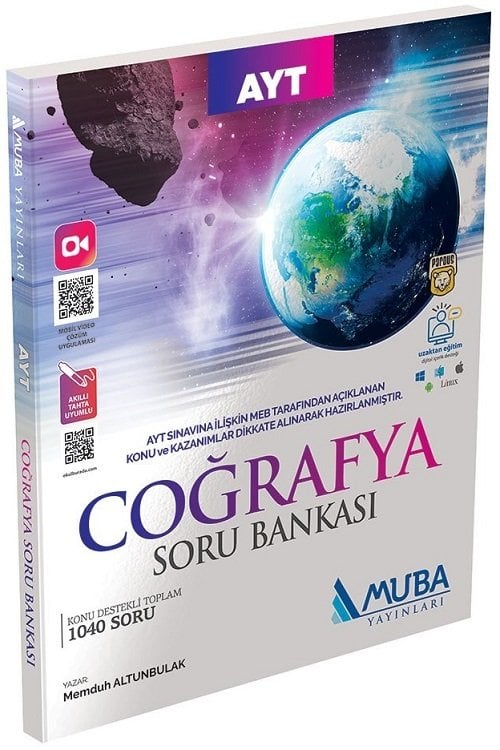 Muba YKS AYT Coğrafya Soru Bankası Muba Yayınları