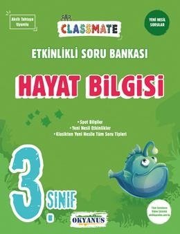 Okyanus 3. Sınıf Hayat Bilgisi Classmate Etkinlikli Soru Bankası Okyanus Yayınları