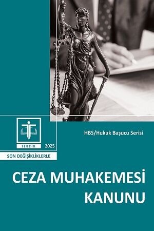 Tercih Kitabevi 2025 Ceza Muhakemesi Kanunu Hukuk Başucu Serisi Cep Boy Tercih Kitabevi