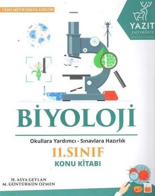 Yazıt 11. Sınıf Biyoloji Konu Kitabı Yazıt Yayınları