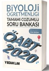 Yediiklim 2020 ÖABT Biyoloji Öğretmenliği Soru Bankası Çözümlü Yediiklim Yayınları