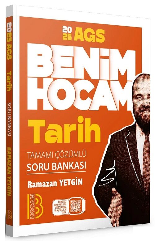 Benim Hocam 2025 MEB-AGS Tarih Soru Bankası Çözümlü - Ramazan Yetgin Benim Hocam Yayınları