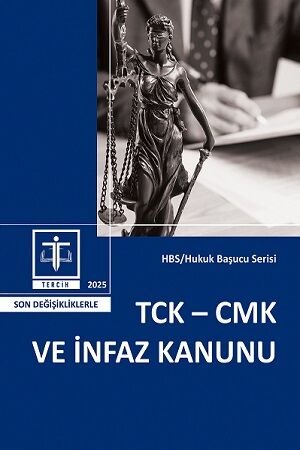 Tercih Kitabevi 2025 TCK–CMK ve İnfaz Kanunu Hukuk Başucu Serisi Cep Boy Tercih Kitabevi