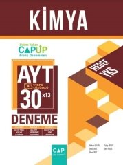 Çap Yayınları YKS AYT Kimya 30x13 UP Deneme Video Çözümlü Çap Yayınları