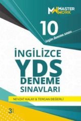 Master Work YDS İngilizce 10 Deneme Master Work Yayınları