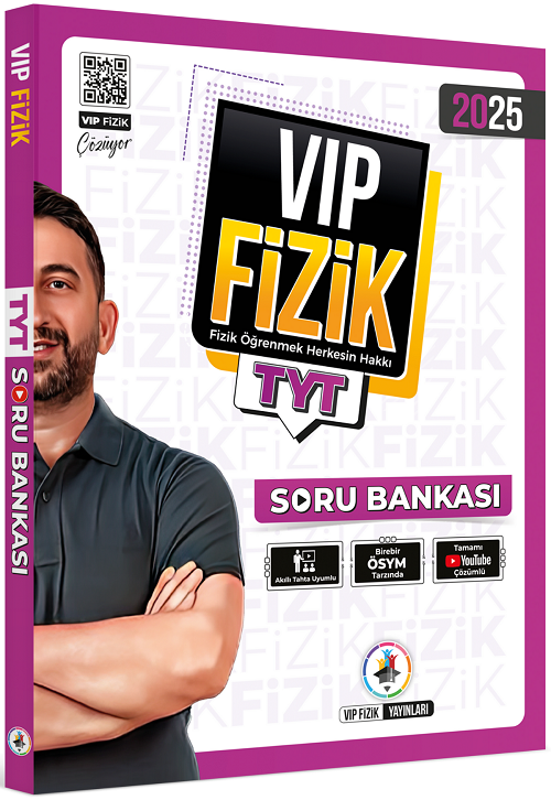 Vip Fizik 2025 YKS TYT Fizik Soru Bankası Vip Fizik Yayınları