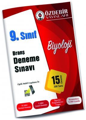 Özdebir 9. Sınıf Biyoloji 15 Deneme Özdebir Yayınları