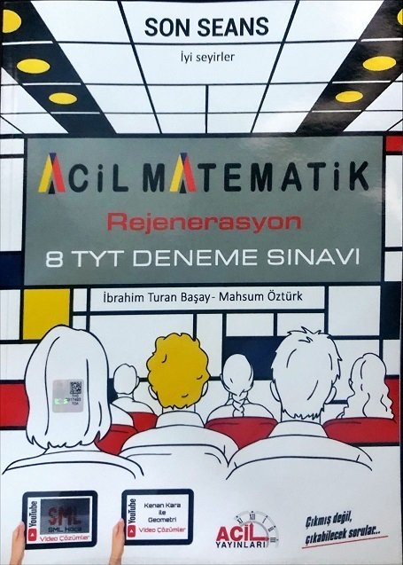 Acil YKS TYT Acil Matematik Rejenerasyon Son Seans 8 Deneme Acil Yayınları