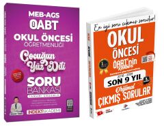 Dizgi Kitap + İndeks 2025 ÖABT MEB-AGS Okul Öncesi Çocuğun Yüz Dili Soru Bankası + Çıkmış Sorular Son 9 Yıl 2 li Set - İbrahim İşkar, Muhammet Güngör Dizgi Kitap Yayınları