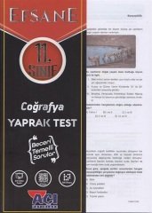 Açı Yayınları 11. Sınıf Coğrafya Yaprak Test Açı Yayınları