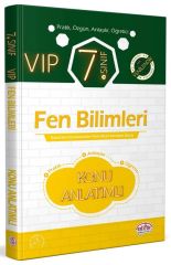 Editör 7. Sınıf Fen Bilimleri VIP Konu Anlatımlı Editör Yayınları