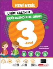 Kırmızı Beyaz 3. Sınıf Tüm Dersler Ünite Kazanım Değerlendirme Sınavı Kırmızı Beyaz Yayınları