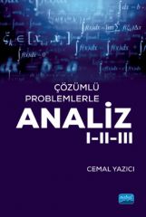 Nobel Çözümlü Problemlerle Analiz 1-2-3 - Cemal Yazıcı Nobel Akademi Yayınları