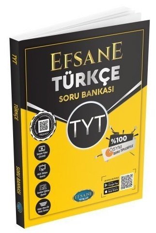 Efsane YKS TYT Türkçe Efsane Soru Bankası Efsane Yayınları