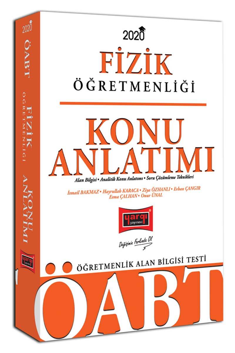 SÜPER FİYAT - Yargı 2020 ÖABT Fizik Öğretmenliği Konu Anlatımı Yargı Yayınları