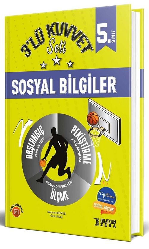 İşleyen Zeka 5. Sınıf Sosyal Bilgiler Kuvvet Serisi Branş Denemeleri İşleyen Zeka Yayınları