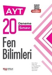 Nitelik YKS AYT Fen Bilimleri 20 Deneme Nitelik Yayınları