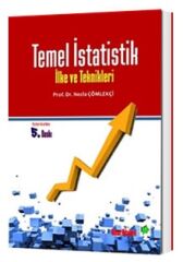 Nisan Kitabevi Temel İstatistik İlke ve Teknikleri - Necla Çömlekçi Nisan Kitabevi Yayınları