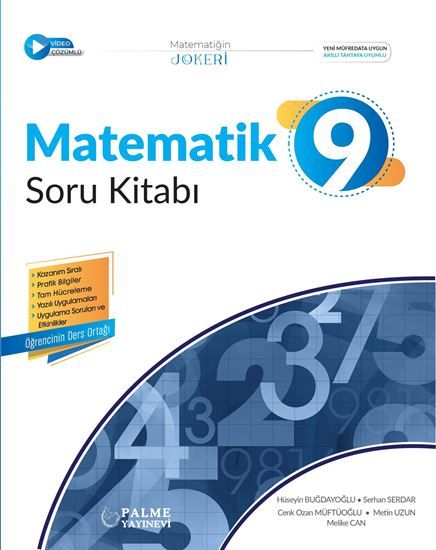 Palme 9. Sınıf Matematik Joker Soru Kitabı Palme Yayınları