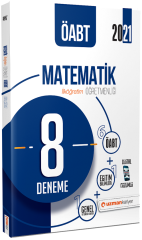 SÜPER FİYAT - Uzman Kariyer 2021 ÖABT İlköğretim Matematik Öğretmenliği 8 Deneme Dijital Çözümlü Uzman Kariyer Yayınları