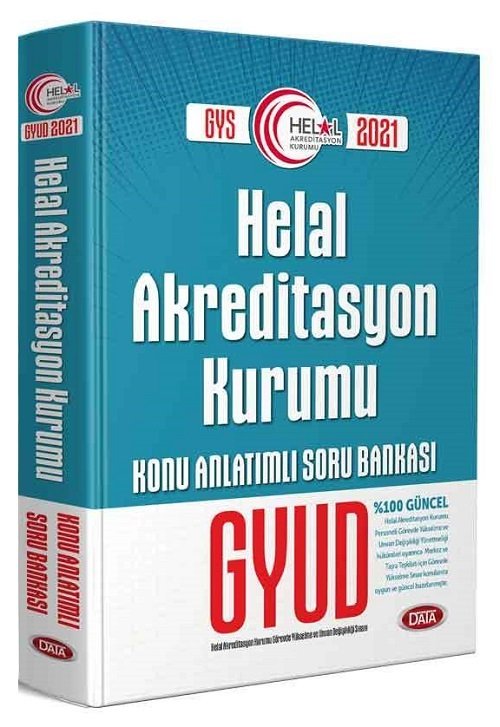 Data 2021 GYS GYÜD Helal Akreditasyon Kurumu Konu Anlatımlı Soru Bankası Görevde Yükselme ve Ünvan Değişikliği Data Yayınları