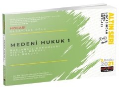 Savaş 2021 Medeni Hukuk-1 Başlangıç Hükümleri Hocasından Ders Notları Altın Seri 3. Baskı - Olcay Ekşioğlu Savaş Yayınları