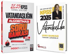 Hoca Kafası + İndeks 2025 KPSS Vatandaşlık Soru Bankası 2 li Set - Esra Özkan Karaoğlu Hoca Kafası + İndeks Akademi Yayınları