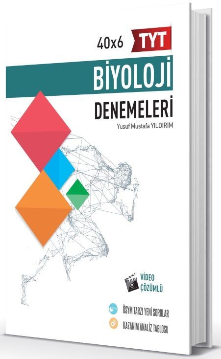 Hız ve Renk YKS TYT Biyoloji 40x6 Denemeleri Hız ve Renk Yayınları