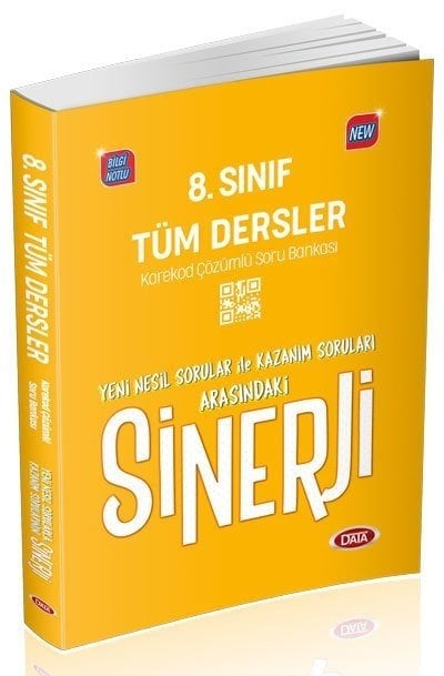 SÜPER FİYAT - Data 8. Sınıf Tüm Dersler Sinerji Soru Bankası Data Yayınları