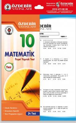 Özdebir 10.Sınıf Matematik Yaprak Test Özdebir Yayınları