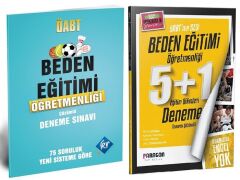 SÜPER FİYAT - KR Akademi + Paragon ÖABT Beden Eğitimi 1+5 Deneme 2 li Set KR Akademi + Paragon Yayıncılık