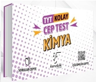 Karekök YKS AYT Kimya Kolay Cep Test Karekök Yayınları