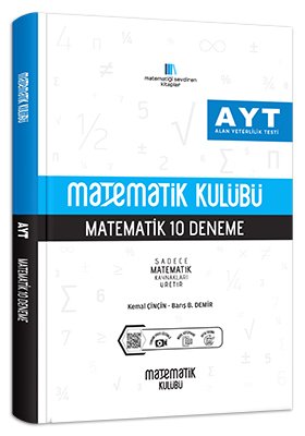 Matematik Kulübü YKS AYT Matematik 10 Deneme Matematik Kulübü Yayınları