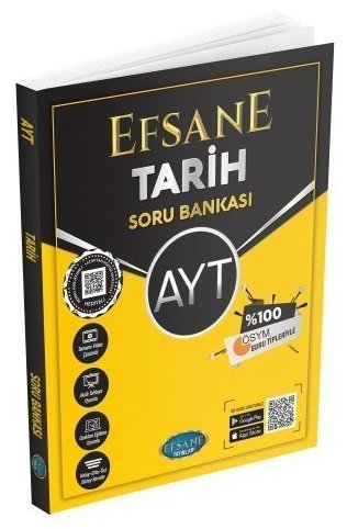 Efsane YKS AYT Tarih Efsane Soru Bankası Efsane Yayınları