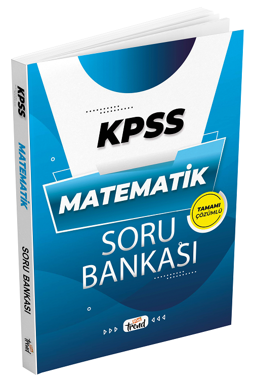 SÜPER FİYAT - Yeni Trend KPSS Matematik Soru Bankası Çözümlü Yeni Trend Yayınları