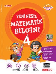 Kırmızı Beyaz 4. Sınıf Matematik Bilgini 2. Kitap Kırmızı Beyaz Yayınları