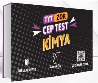 Karekök YKS AYT Kimya Zor Cep Test Karekök Yayınları