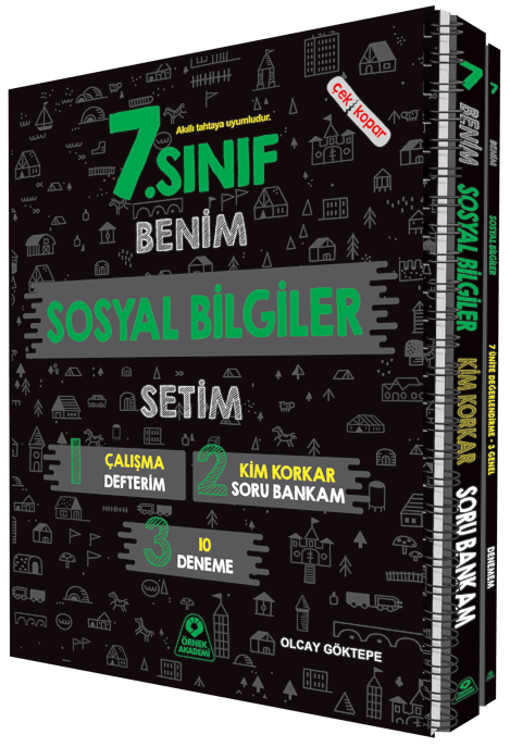 Örnek Akademi 7. Sınıf Benim Sosyal Bilgiler Setim Örnek Akademi Yayınları