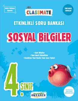 Okyanus 4. Sınıf Sosyal Bilgiler Classmate Etkinlikli Soru Bankası Okyanus Yayınları