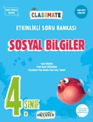 Okyanus 4. Sınıf Sosyal Bilgiler Classmate Etkinlikli Soru Bankası Okyanus Yayınları