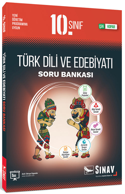 Sınav 10. Sınıf Türk Dili ve Edebiyatı Soru Bankası Sınav Yayınları