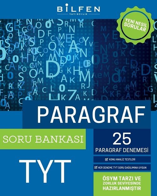 Bilfen YKS TYT Paragraf Soru Bankası Bilfen Yayıncılık