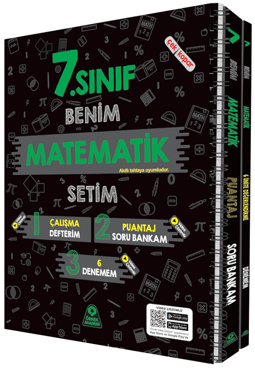 Örnek Akademi 7. Sınıf Benim Matematik Setim Örnek Akademi Yayınları