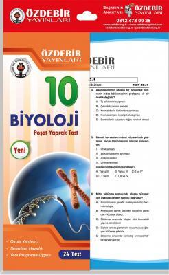 Özdebir 10.Sınıf Biyoloji Yaprak Test Özdebir Yayınları