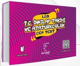 Karekök LGS TC İnkilap Tarihi ve Atatürkçülük Cep Test Karekök Yayınları