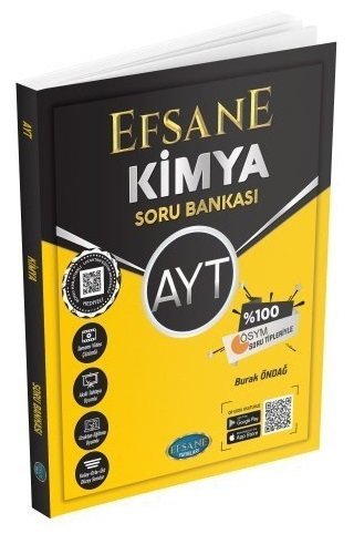 Efsane YKS AYT Kimya Efsane Soru Bankası Efsane Yayınları