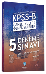 Sorubankası.net KPSS B Genel Yetenek Genel Kültür 5 Deneme Çözümlü Sorubankası.net Yayınları