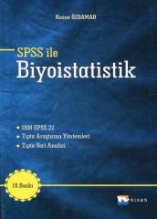 Nisan Kitabevi SPSS ile Biyoistatistik - Kazım Özdamar Nisan Kitabevi Yayınları