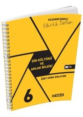 Hız Yayınları 6. Sınıf Din Kültürü ve Ahlak Bilgisi Kazanım Odaklı Etkinlik Defteri Hız Yayınları