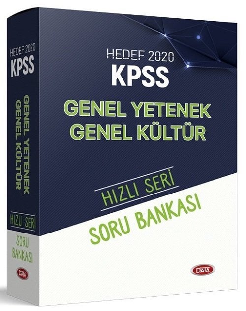 Data 2020 KPSS Genel Yetenek Genel Kültür Soru Bankası Seti Hızlı Seri Data Yayınları